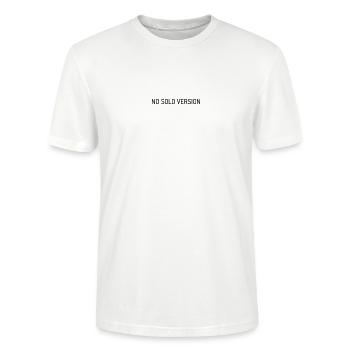 Team | No Solo Version - Stanley/Stella Unisex Bio-T-Shirt CRAFTER - Weiß - Vorne - Alina (178cm) & Michal (187cm)