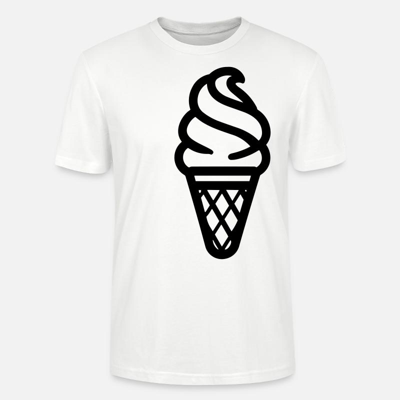 Glace - T-shirt bio CRAFTER Stanley Stella Unisexe - blanc
