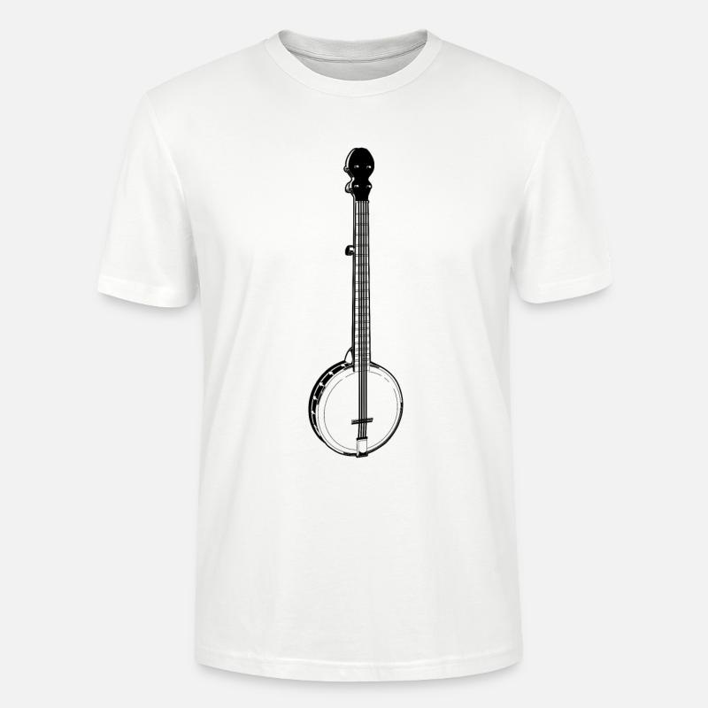 Bluegrass Musik - Stanley/Stella Unisex Bio-T-Shirt CRAFTER - Weiß