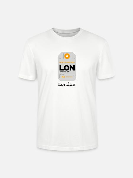 London - Stanley/Stella CRAFTER Unisex Organic T-Shirt - white