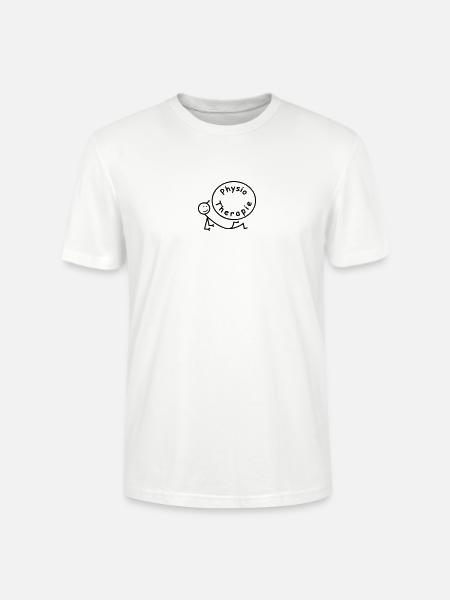 Physiotherapy / Physio Ball Game - Stanley/Stella CRAFTER Unisex Organic T-Shirt - white