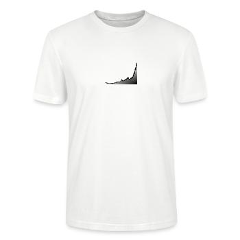 BTC TABLEAU - T-shirt bio CRAFTER Stanley Stella Unisexe - blanc - Devant - Alina (178cm) & Michal (187cm)