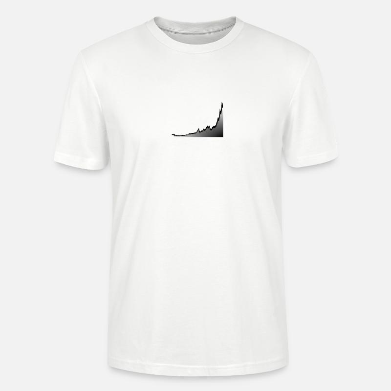 BTC CHART - Stanley/Stella Unisex Bio-T-Shirt CRAFTER - Weiß