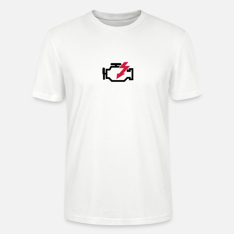 Broken Engine - Motor kaputt - Stanley/Stella Unisex Bio-T-Shirt CRAFTER - Weiß