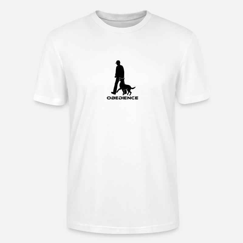 (83) Obedience - Stanley/Stella Unisex Bio-T-Shirt CRAFTER - Weiß