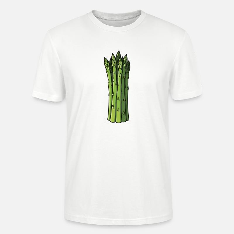 Spargeln - Stanley/Stella Unisex Bio-T-Shirt CRAFTER - Weiß