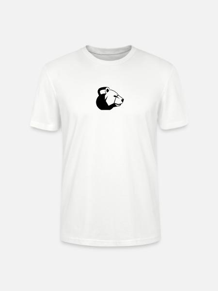 KettleBear schwarz - Stanley/Stella Unisex Bio-T-Shirt CRAFTER - Weiß