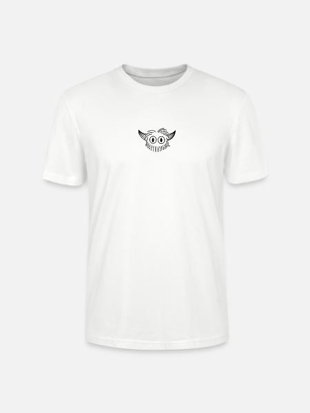 Pelziges Monster - Stanley/Stella Unisex Bio-T-Shirt CRAFTER - Weiß