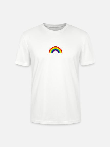 regenbogen - Stanley/Stella Unisex Bio-T-Shirt CRAFTER - Weiß