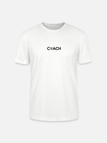 Soccer Coach - Stanley/Stella Unisex Bio-T-Shirt CRAFTER - Weiß
