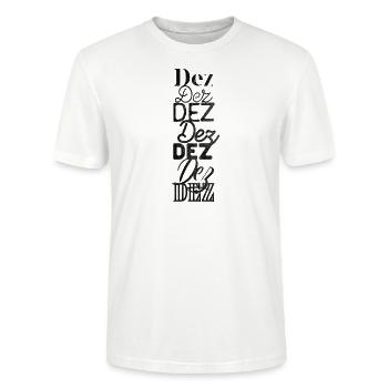 Tête - T-shirt bio CRAFTER Stanley Stella Unisexe - blanc - Devant - Alina (178cm) & Michal (187cm)