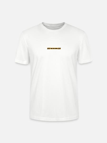 Time for Crime - Stanley/Stella Unisex Bio-T-Shirt CRAFTER - Weiß