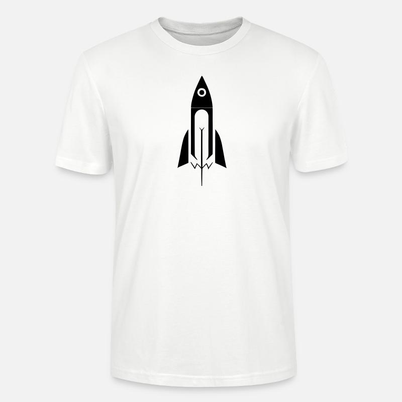 Fusée - T-shirt bio CRAFTER Stanley Stella Unisexe - blanc