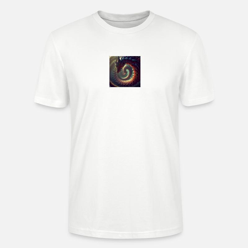 a Thousand tall dragon - Stanley/Stella Unisex Bio-T-Shirt CRAFTER - Weiß