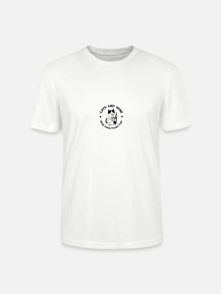 Katze - Stanley/Stella Unisex Bio-T-Shirt CRAFTER - Weiß