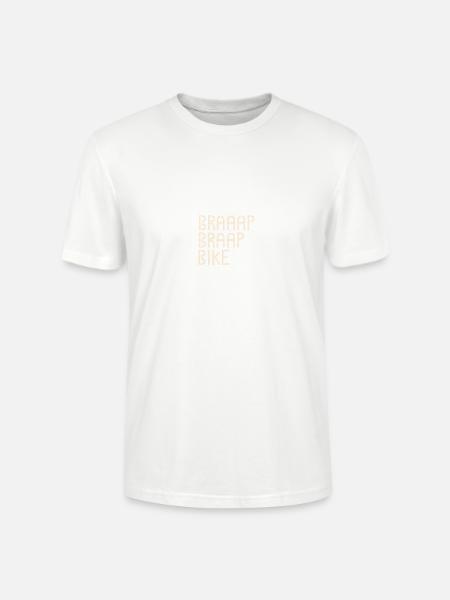 Fahrrad - Stanley/Stella Unisex Bio-T-Shirt CRAFTER - Weiß