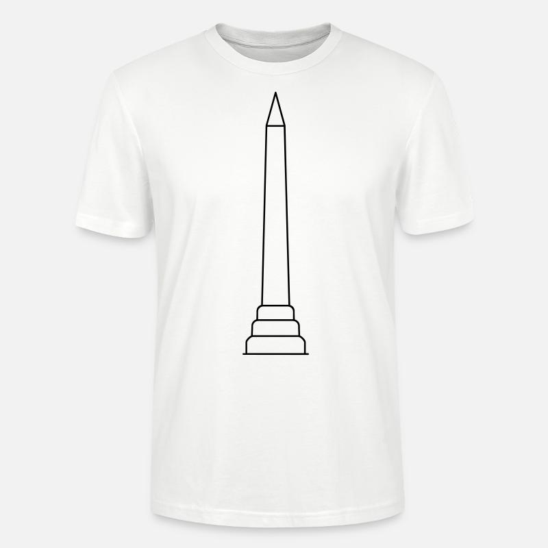 Obelisk - Stanley/Stella Unisex Bio-T-Shirt CRAFTER - Weiß
