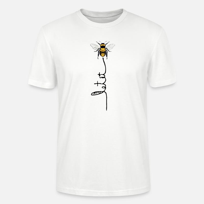 Let it bee - Stanley/Stella Unisex Bio-T-Shirt CRAFTER - Weiß