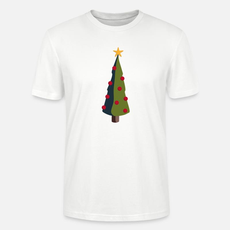 Weihnachtsbaum - Stanley/Stella Unisex Bio-T-Shirt CRAFTER - Weiß