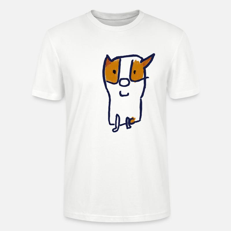 Wütendster Dämonenhund - Stanley/Stella Unisex Bio-T-Shirt CRAFTER - Weiß
