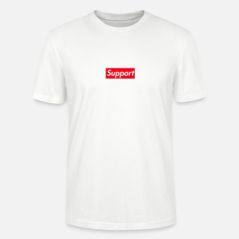Support - Stanley/Stella CRAFTER Unisex Organic T-Shirt - white
