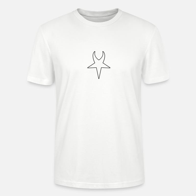 devil - T-shirt bio CRAFTER Stanley Stella Unisexe - blanc