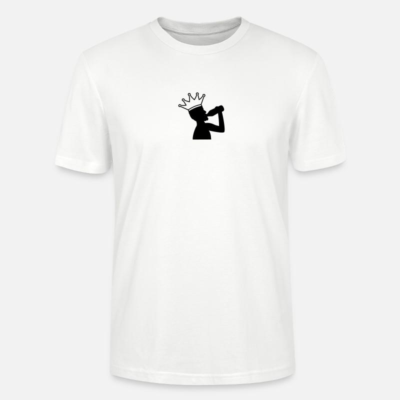 Beer King - Stanley/Stella Unisex Bio-T-Shirt CRAFTER - Weiß
