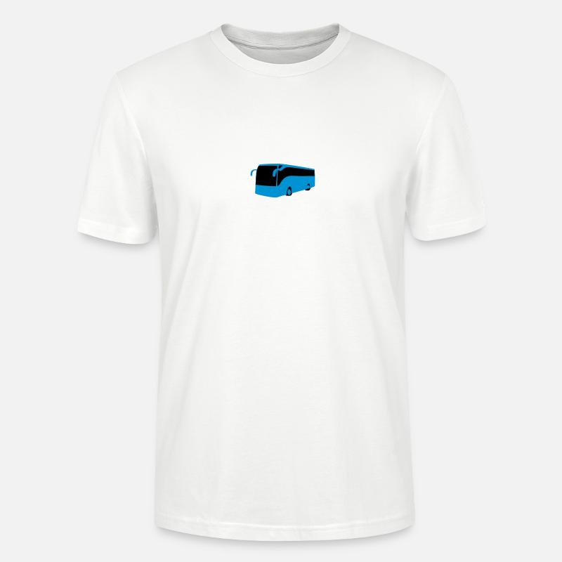 Reisebus - Stanley/Stella Unisex Bio-T-Shirt CRAFTER - Weiß