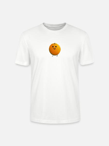 Orange - Stanley/Stella Unisex Bio-T-Shirt CRAFTER - Weiß