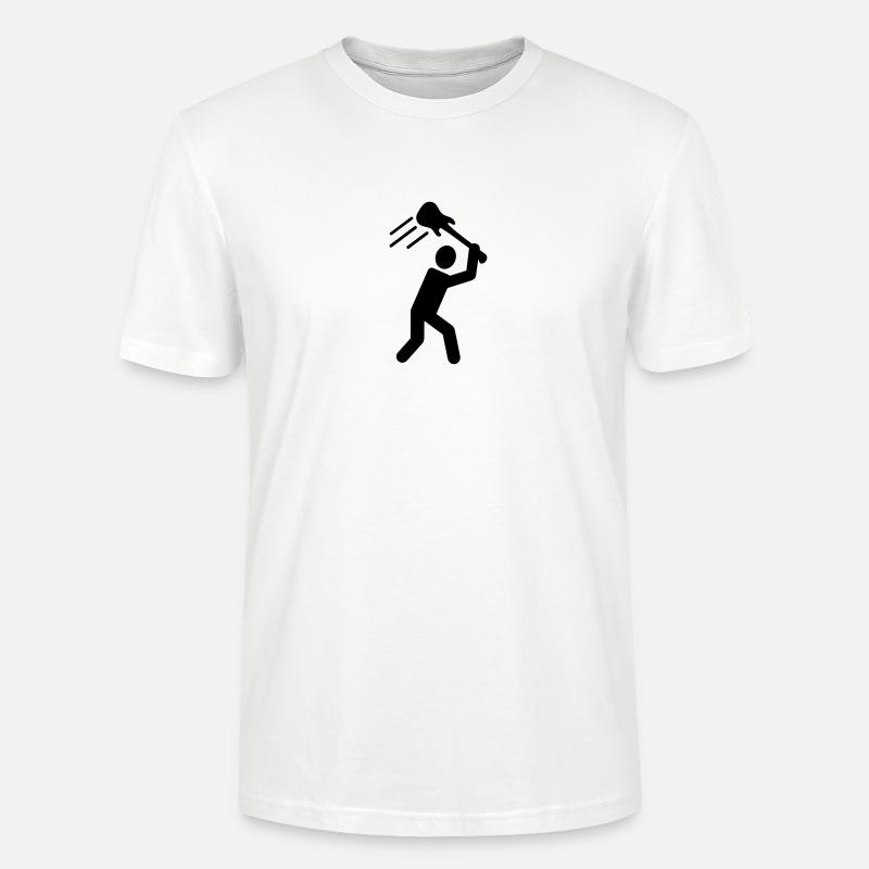 Rock - T-shirt bio CRAFTER Stanley Stella Unisexe - blanc