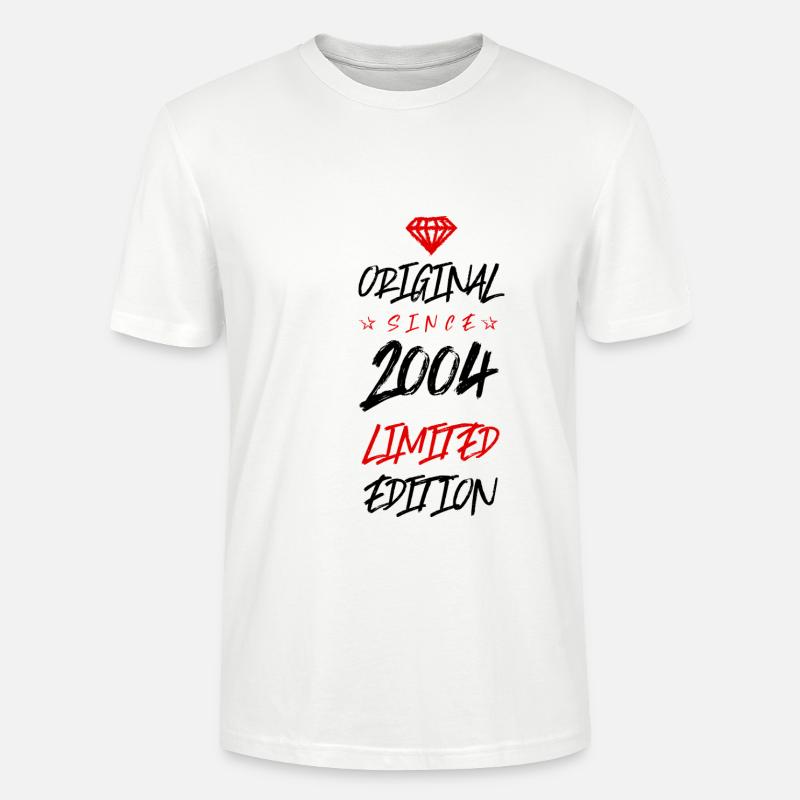 2004 limited edition - Stanley/Stella Unisex Bio-T-Shirt CRAFTER - Weiß