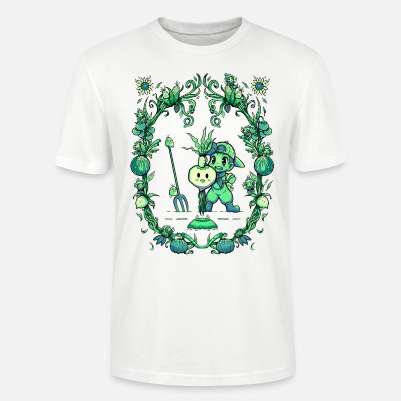 Frucht der Ernte - Stanley/Stella Unisex Bio-T-Shirt CRAFTER - Weiß