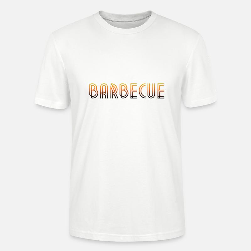 barbecue, Geschenk, Geschenkidee - Stanley/Stella Unisex Bio-T-Shirt CRAFTER - Weiß