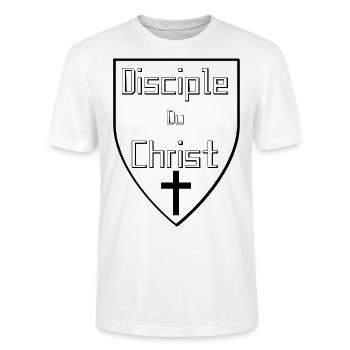 DISCIPLE DU CHRIST - T-shirt bio CRAFTER Stanley Stella Unisexe - blanc - Devant - Alina (178cm) & Michal (187cm)