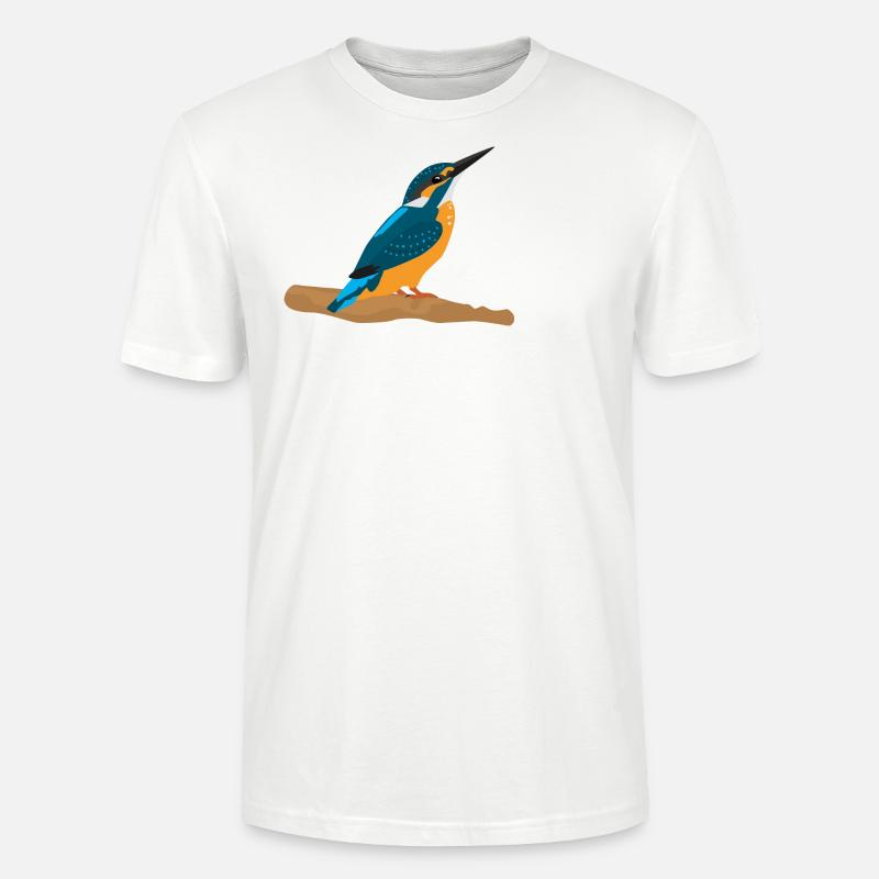 Eisvogel - Stanley/Stella Unisex Bio-T-Shirt CRAFTER - Weiß