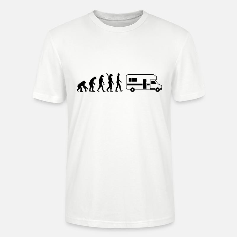 Camper - Stanley/Stella CRAFTER Unisex Organic T-Shirt - white
