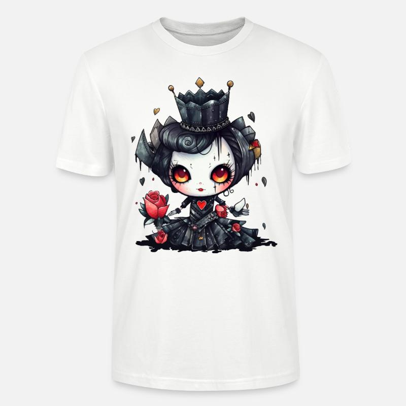 Reine des vampires gothiques - T-shirt bio CRAFTER Stanley Stella Unisexe - blanc