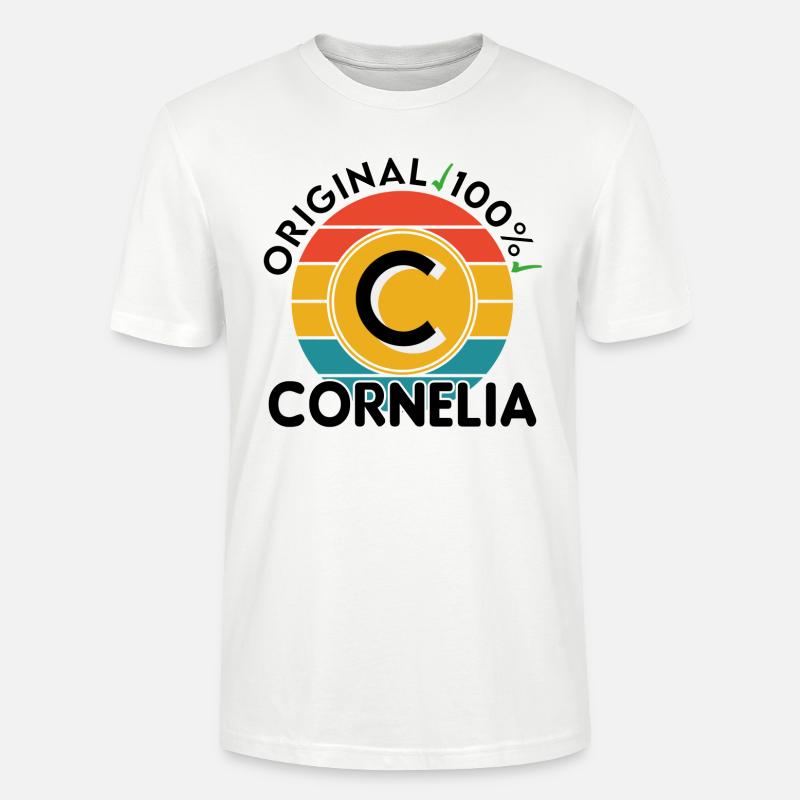 Cornelia - Stanley/Stella Unisex Bio-T-Shirt CRAFTER - Weiß