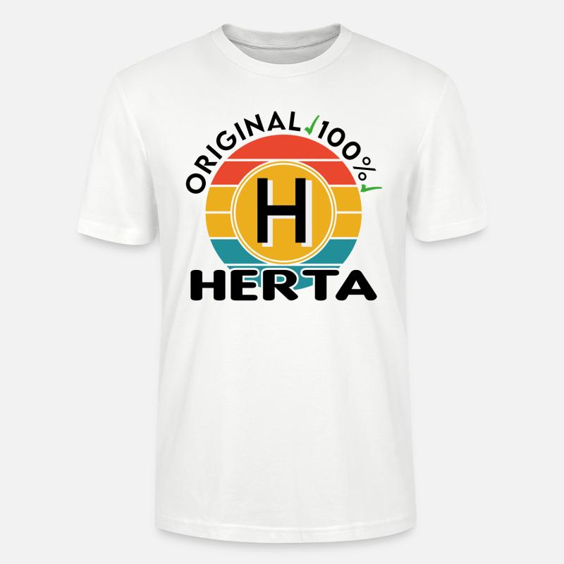 Herta - Stanley/Stella Unisex Bio-T-Shirt CRAFTER - Weiß