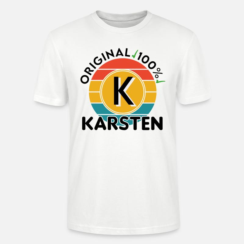 Karsten - Stanley/Stella Unisex Bio-T-Shirt CRAFTER - Weiß