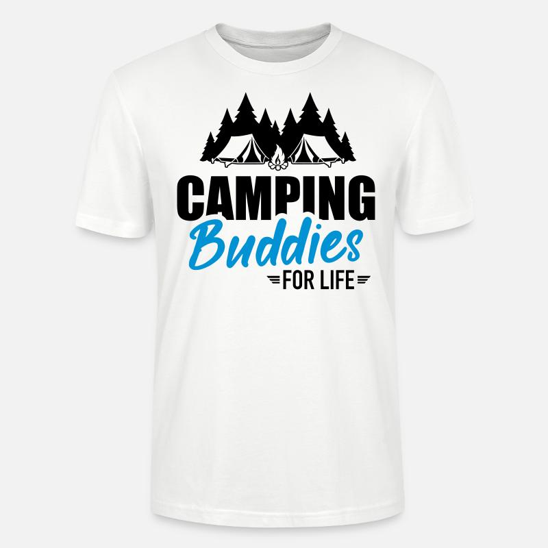 Camping - Stanley/Stella Unisex Bio-T-Shirt CRAFTER - Weiß