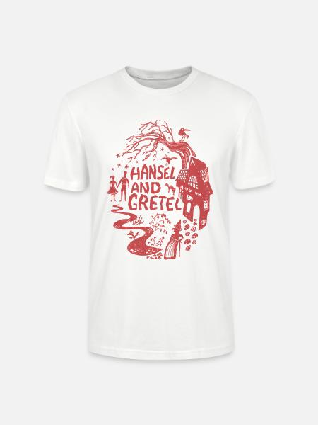 Hänsel und Gretel Märchen - Stanley/Stella Unisex Bio-T-Shirt CRAFTER - Weiß