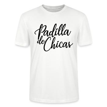 Padilla de Chicas Bride's Gang Bridesmaid Wedding - Stanley/Stella CRAFTER Unisex Organic T-Shirt - white - Front - Alina (178cm) & Michal (187cm)
