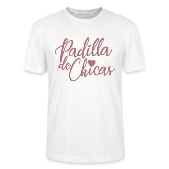Padilla de Chicas Bride's Gang Bridesmaid Wedding - Stanley/Stella CRAFTER Unisex Organic T-Shirt - white - Front - Alina (178cm) & Michal (187cm)