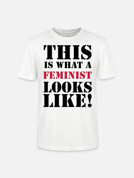 Feminist - Stanley/Stella CRAFTER Unisex Organic T-Shirt - white
