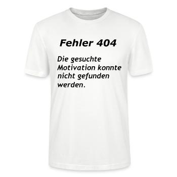 Fehler 404 - Stanley/Stella Unisex Bio-T-Shirt CRAFTER - Weiß - Vorne - Alina (178cm) & Michal (187cm)