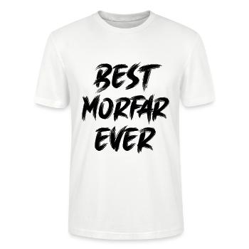 Meilleur cadeau de grand-père pour grand-père - T-shirt bio CRAFTER Stanley Stella Unisexe - blanc - Devant - Alina (178cm) & Michal (187cm)