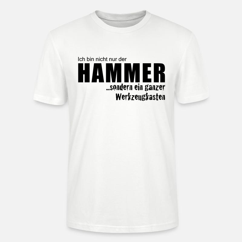 HammerPfade - Stanley/Stella Unisex Bio-T-Shirt CRAFTER - Weiß