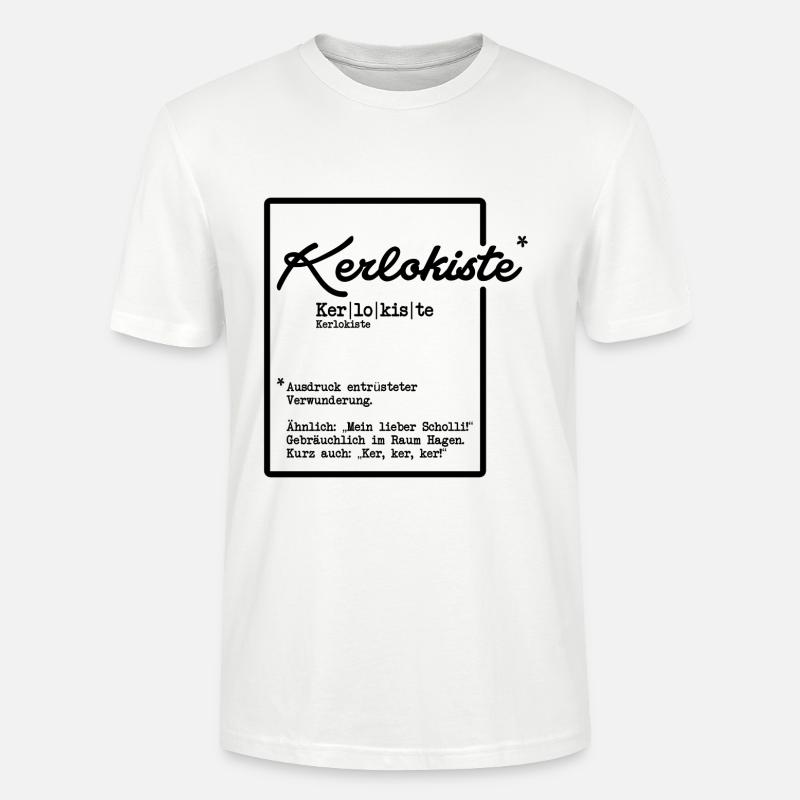 Kerlokiste - Stanley/Stella Unisex Bio-T-Shirt CRAFTER - Weiß