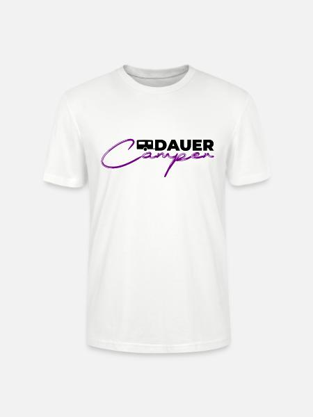 Dauercamper - Stanley/Stella Unisex Bio-T-Shirt CRAFTER - Weiß